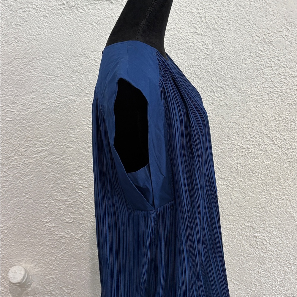 Anthropologie Blue Mini Dress Size Large - Picture 6 of 10